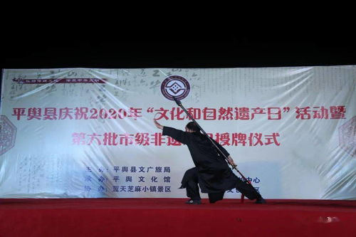 傳承民族瑰寶，演繹非遺華章 平輿縣舉辦文化和自然遺產(chǎn)日活動(dòng)暨第六批市級(jí)非遺授牌儀式