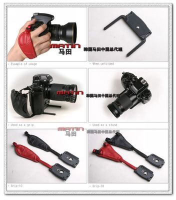 韓國(guó)馬田M-7371單反手腕帶+平衡支架 專業(yè)攝影師的便攜伴侶